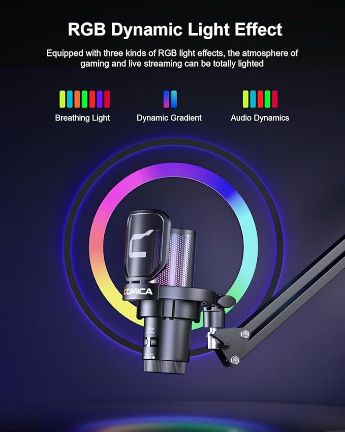 COMICA Ejoy Uni USB Gaming Microphone - Image 3