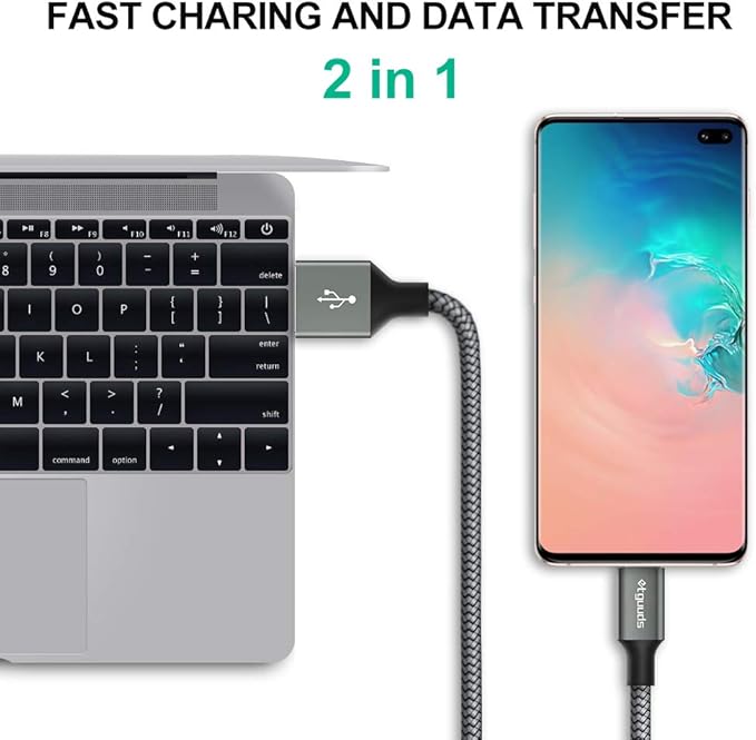 etguuds 6ft USB A to USB C Cable 3A Fast Charging, - Image 4
