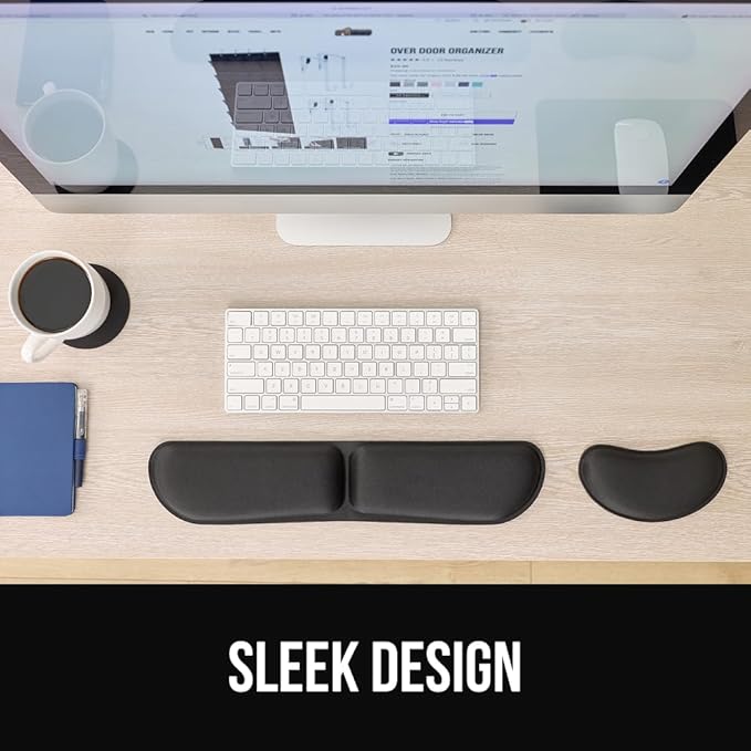 GORILLA GRIP Silky Gel Memory Foam Keyboard Wrist Rest - Image 9
