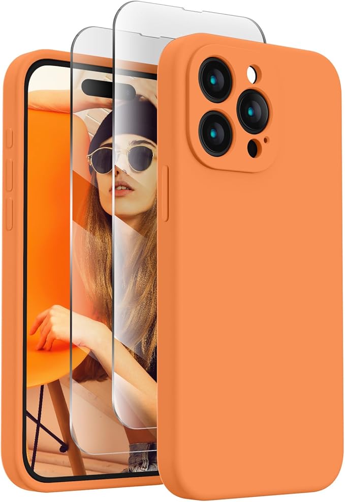 FireNova Designed for iPhone 15 Pro Case, Silicone Upgraded Phone Case with by FireNova