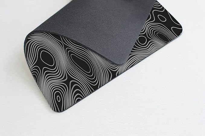 Topographic Mouse pad Customized Mousepad Non-Slip Rubber Base Mouse Pads - Image 3