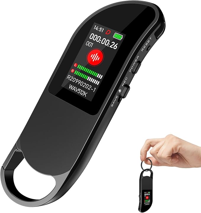 64GB Digital Voice Recorder, Vandlion Recording Device by Vandlion