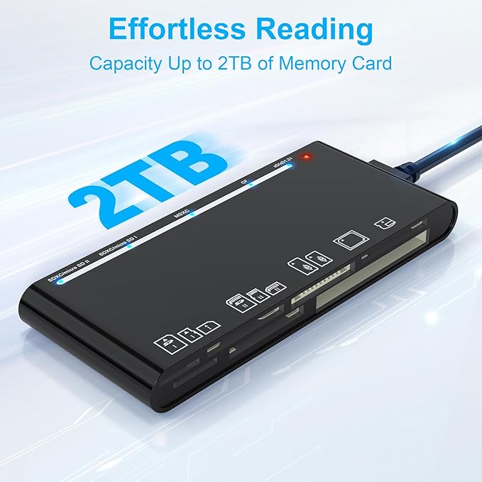xD-Picture Card Reader USB 3.0, 7-in-1 Memory Card Reader/Adapter - Image 7