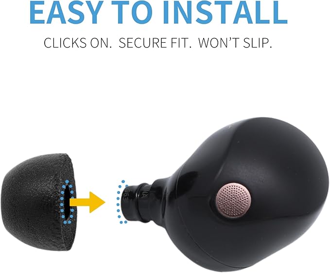 Comply TrueGrip | Premium Memory Foam Replacement Earbud Tips - Image 9