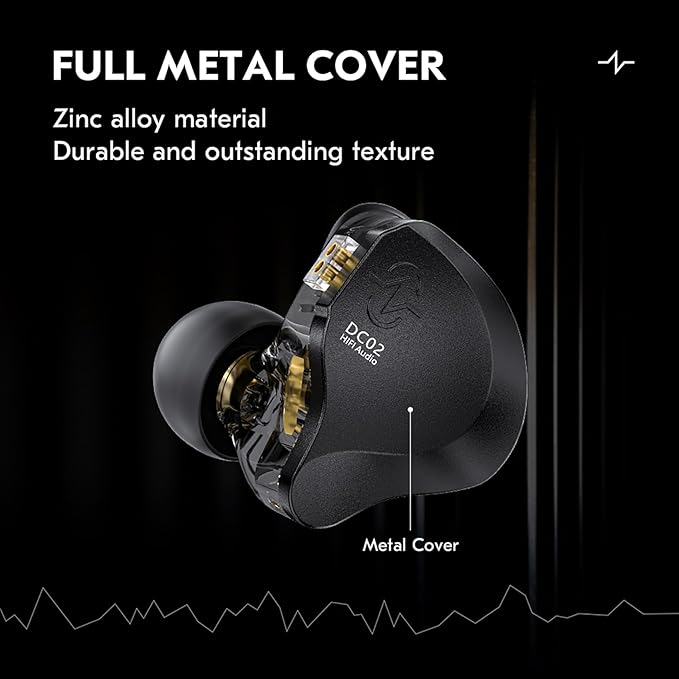 in Ear Monitor Headphones, CCZ DC02 In Ear Monitor Dual Magnetic Circuit DD - Image 3