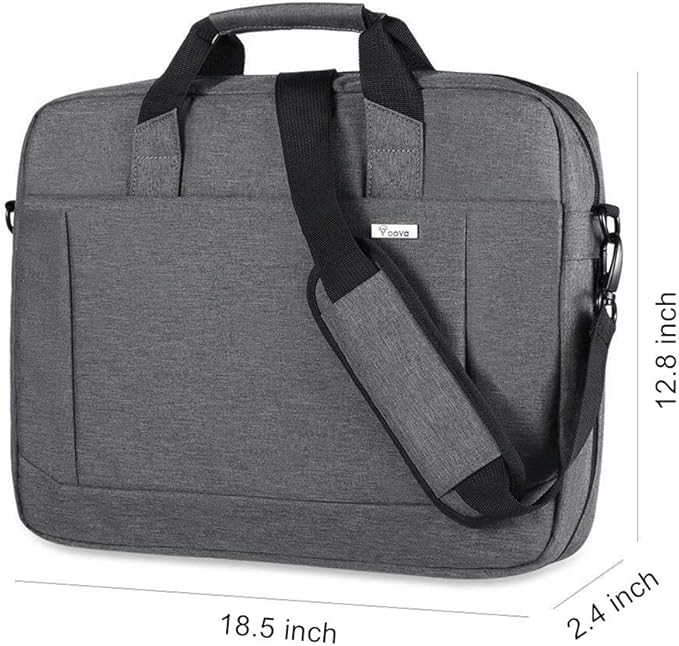 Voova Laptop Bag Case 17 17.3 Inch Computer Sleeve Messenger Bag - Image 6