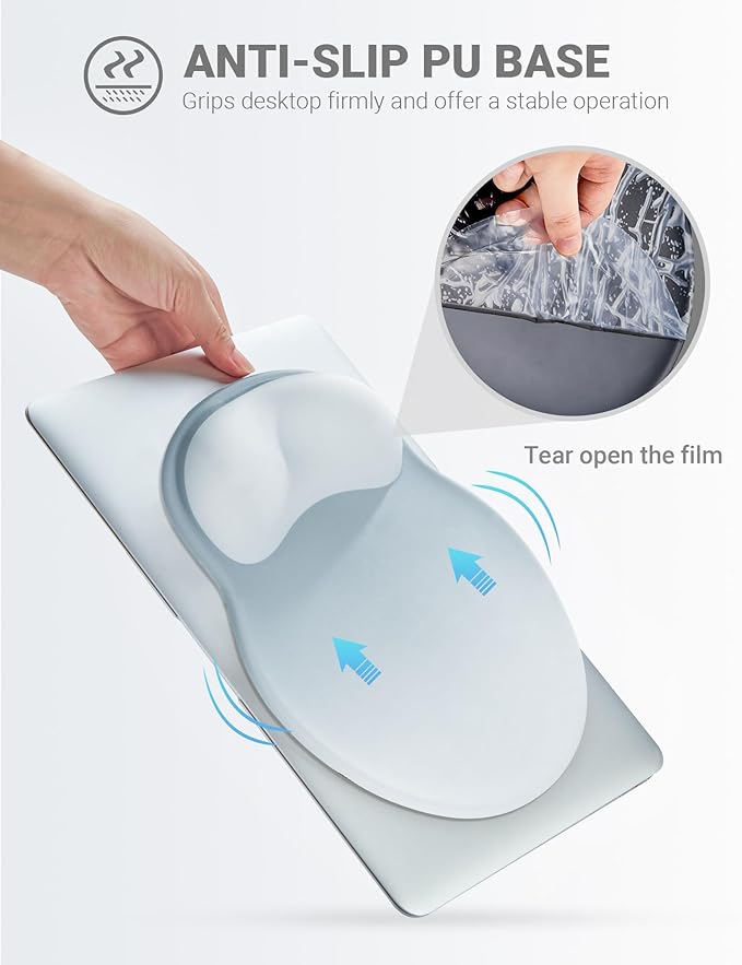 Ergonomic Mouse Pad Wrist Support, Comfortable Mouse Pad Wrist Rest, Relieve - Image 6