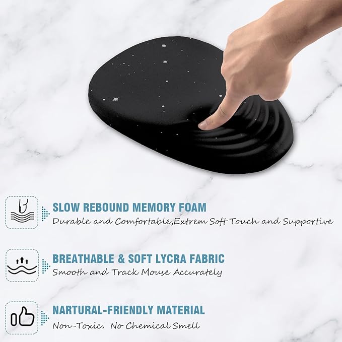 Ergonomic Mouse Pad Wrist Support, Mouse Pad - Image 4