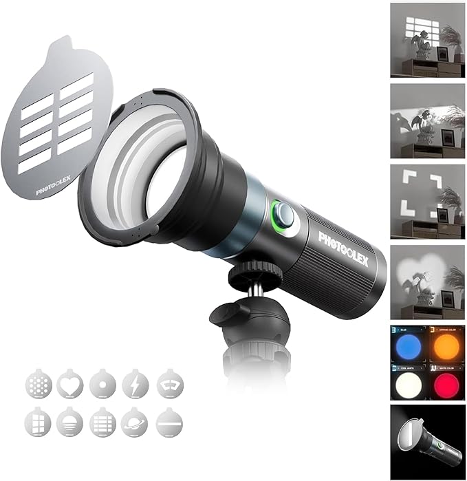 PHOTOOLEX 8400mAh Led Photography Flashlight by PHOTOOLEX