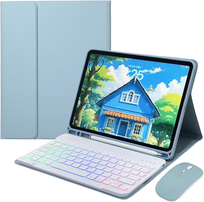 for iPad mini 7/ iPad mini 6th 7th Generation Keyboard Case by Unknown