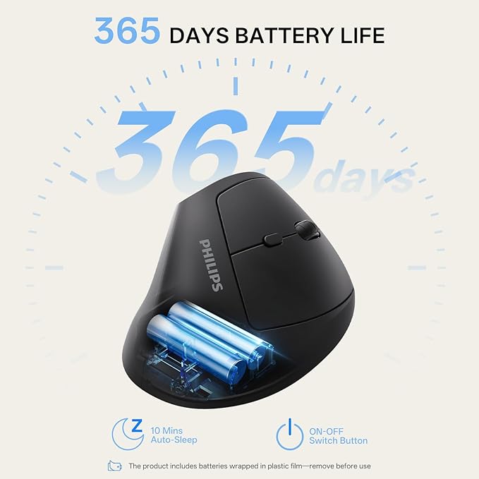PHILIPS Ergonomic Mouse - Image 7