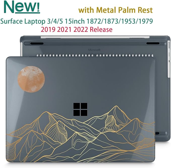 Tuiklol Case for 15 Inch Microsoft Surface Laptop 5/4/3 2022-2020, Model - Image 4
