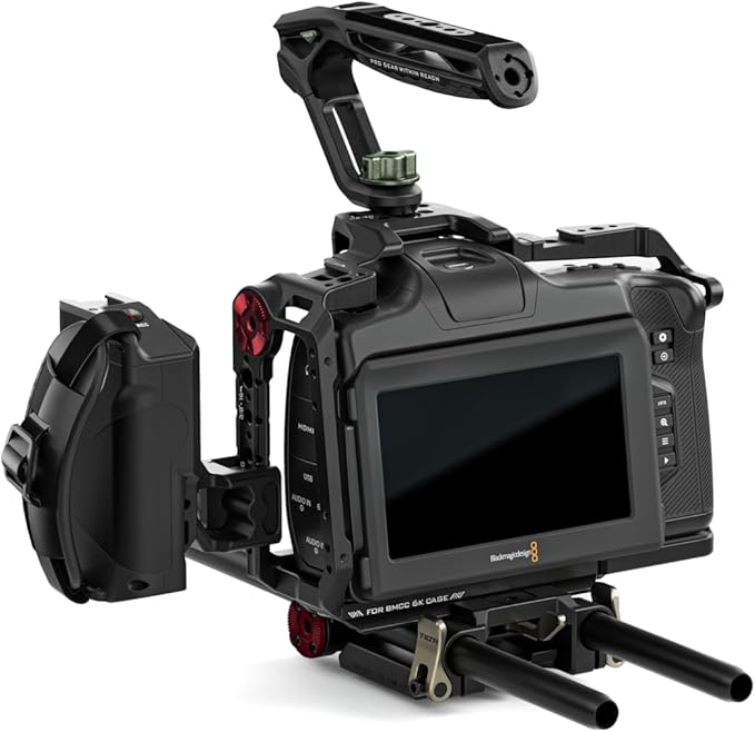 Tilta Advanced Kit for BMCC 6K | Includes Full Cage, Top Handle, Adv. Side - Image 4