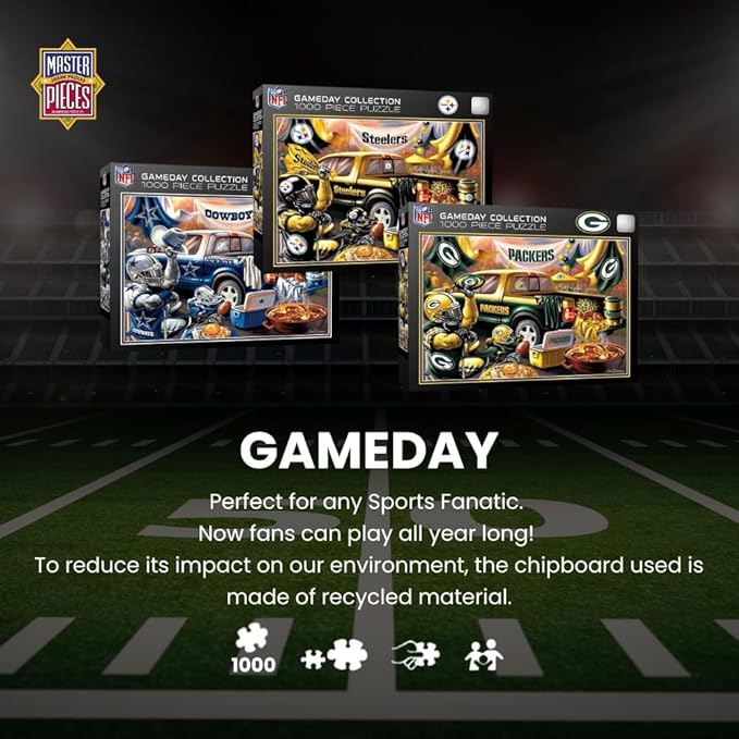 MasterPieces - 1000 Piece Jigsaw Puzzle, NFL San Francisco 49ers, Fun - Image 2