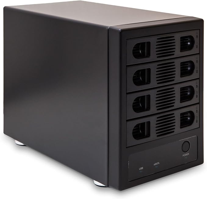 Syba SY-ENC50104 4 Bay 3.5” SATA III HDD Non-RAID Enclosure – Supports USB 3.0 - Image 5