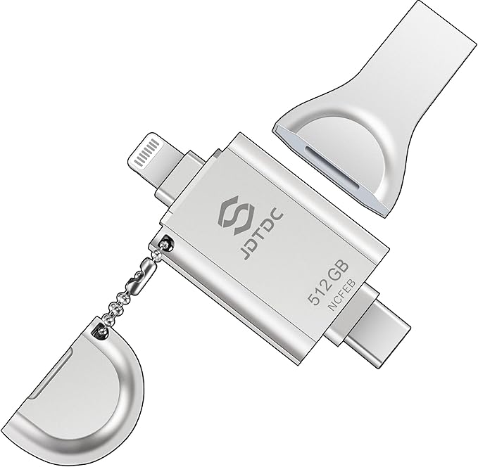 JSL JDTDC MFi Certified 512GB Photo Stick by JSLJDTDC