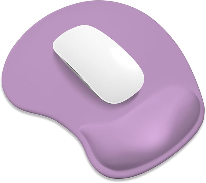 ITNRSIIET Ergonomic Mouse Pad, Cushioned Gel Wrist Rest, Non-Slip Base by +ITNRSIIET
