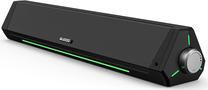 BLUEDEE Computer Speakers, HiFi Stereo, 3.5mm Aux-in Connection, USB Powered by Bluedee