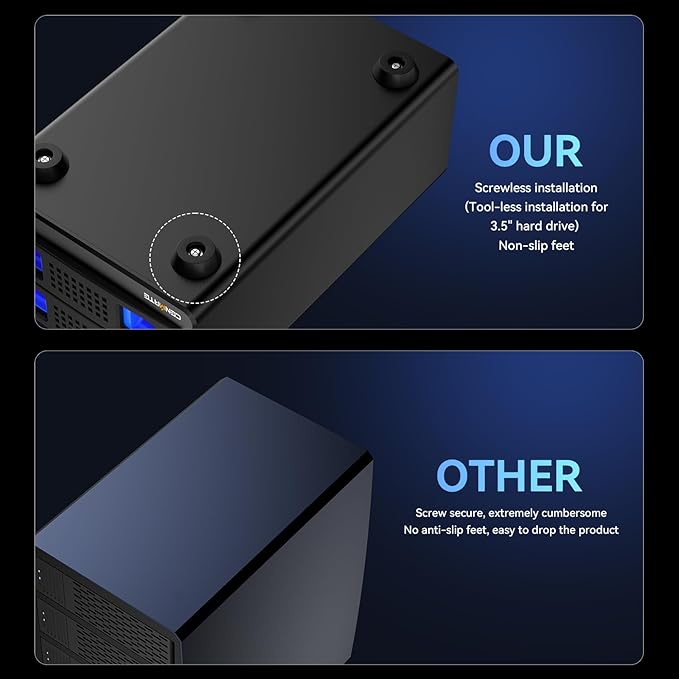 Aluminum Dual Bay Hard Drive Enclosure - Image 7