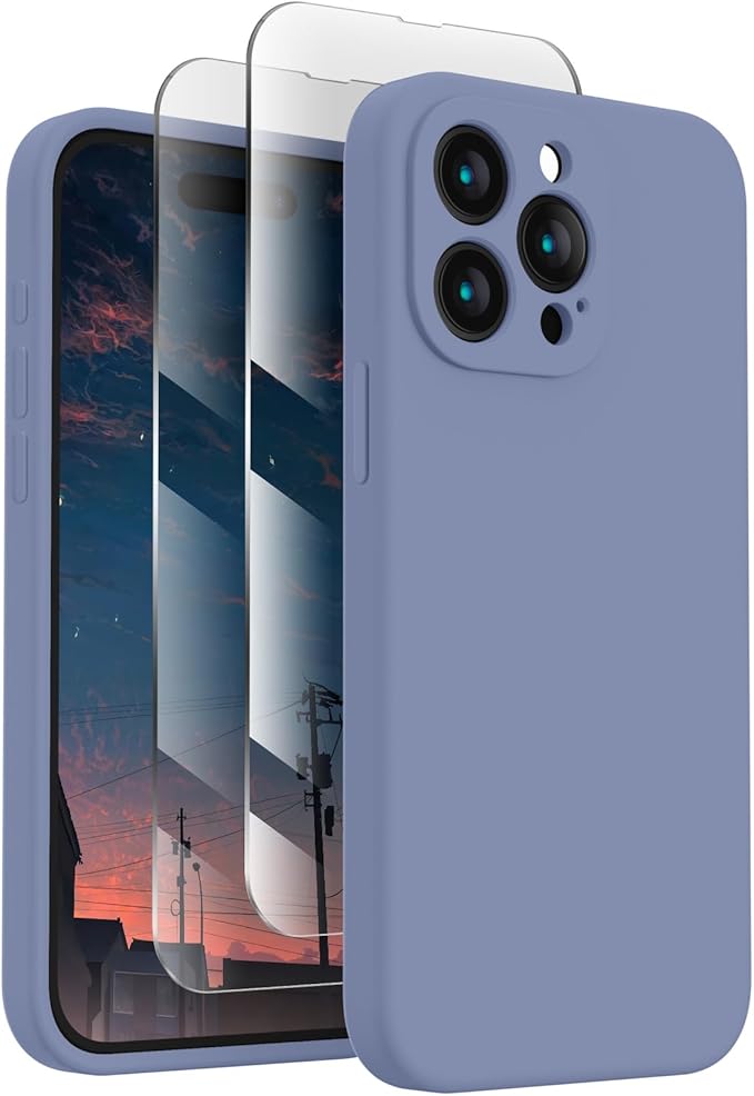 FireNova Designed for iPhone 15 Pro Max Case, Silicone Upgraded Phone Case with by FireNova