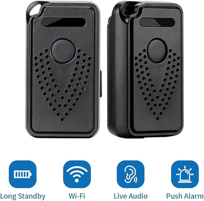 480Hr WiFi Mini Voice Recorder Live Stream 128G Voice-Activated Audio Recorder - Image 3