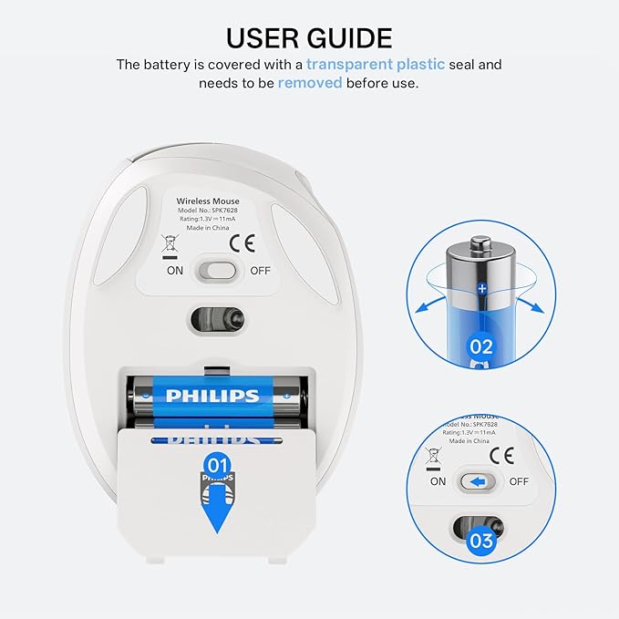 PHILIPS Ergonomic Mouse - Image 8