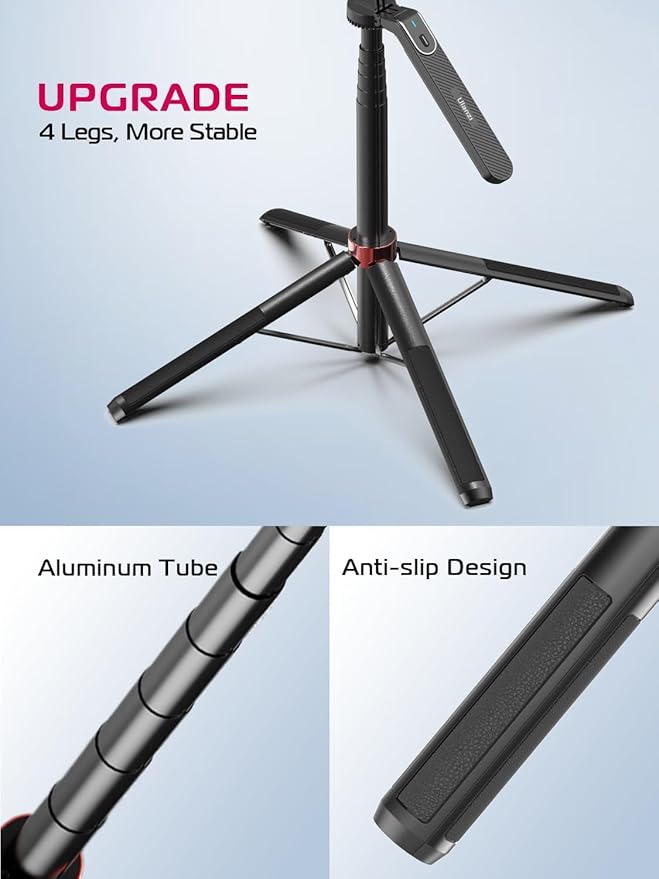 ULANZI MA09 Extendable Selfie Stick Tripod Stand - Image 6