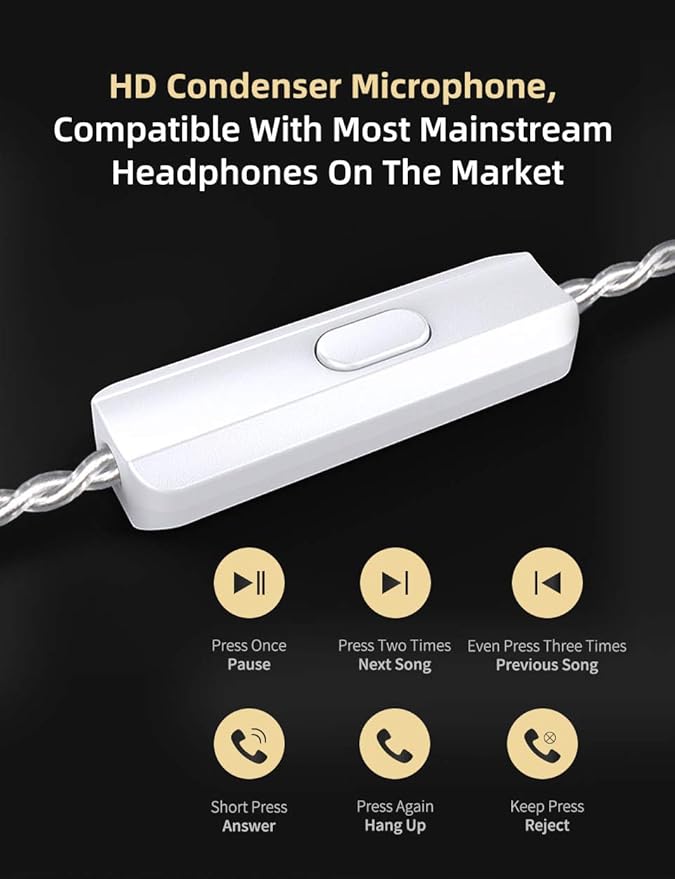 KZ ZSN PRO X IEM Earphones Dual Driver in Ear Monitor 1BA 1DD Wired Earphones - Image 7