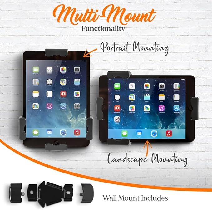 Pyle PSPADLK8 Anti-Theft Tablet Security Stand Kiosk - Image 5