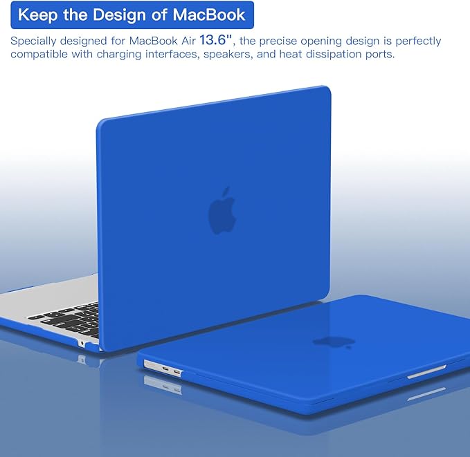 CISSOOK Compatible with MacBook Air 13.6 inch 2022 2023 2024 2025 Release M2 - Image 5