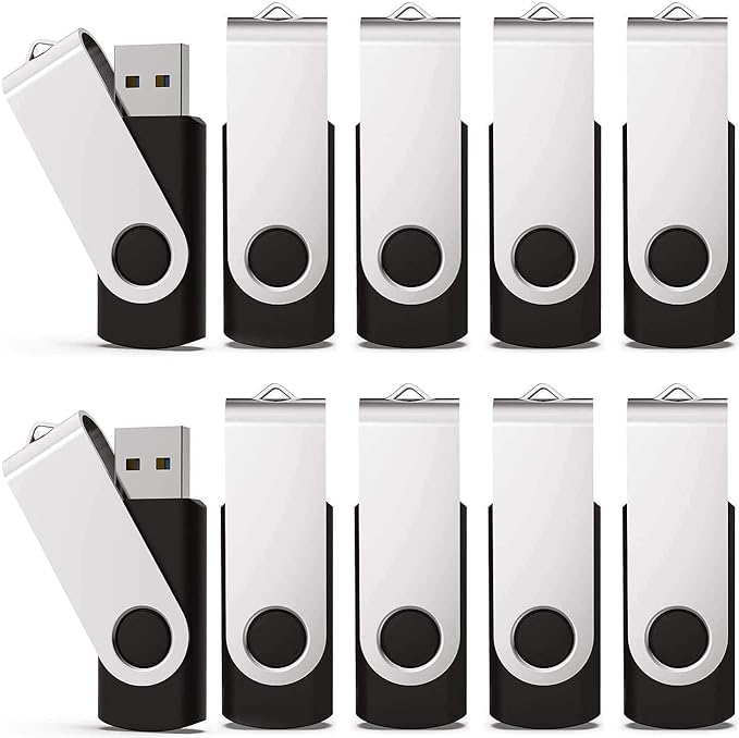 KEXIN 10 Pack 4GB Flash Drive Thumb Drive 4G USB Drive Memory Stick by Home