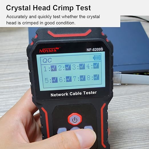 NOYAFA NF-8209S Network Cable Tester - Image 7