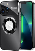 Magnetic for iPhone 13 Pro Case, Built-in Camera Lens Protector, Compatible by MAKAVO