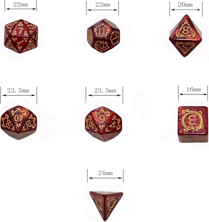 SmartDealsPro Retro Polyhedral Dice Sets - Image 5