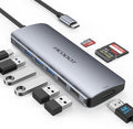 USB C Hub, Acodot 9 in 1 USB C to 4K@60HZ HDMI Multiport Adapter, 3 USB 3.0 by Acodot