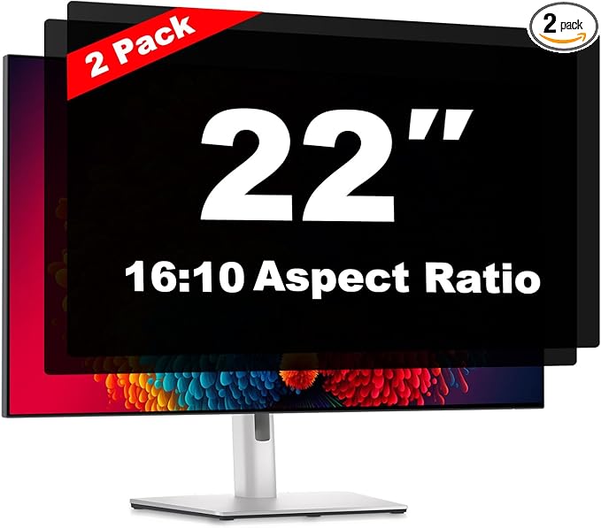 22 Inch Computer Privacy Screen Shield by Pozlle