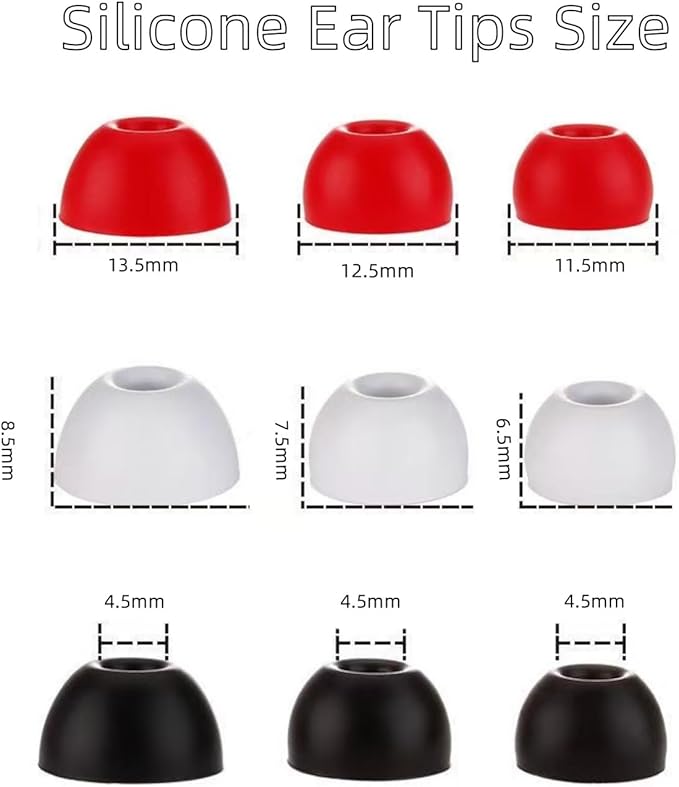 Replacement Ear tips for Beats Fit Pro, Beats Studio Buds+, Beats Studio Buds - Image 3