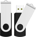 JUANWE 64GB USB Flash Drive 2 Packs, 2.0 Thumb Drive Foldable USB Storage Flash by JUANWE