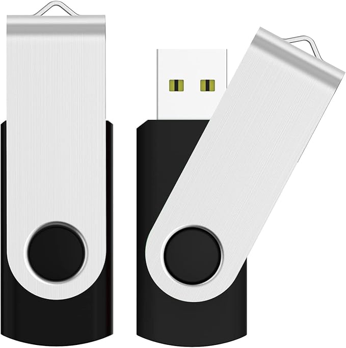 JUANWE 128GB Flash Drive 2 PCS, 2.0 Thumb Drive USB Drives Pendrive by JUANWE
