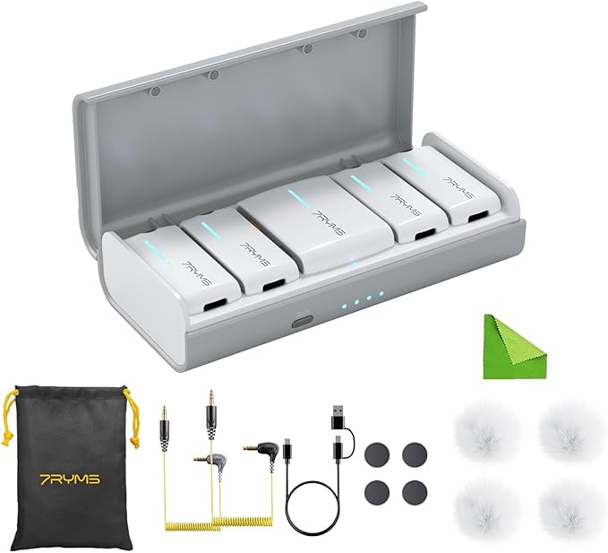 7RYMS iRay DW40 Wireless Lavalier Microphone by 7RYMS