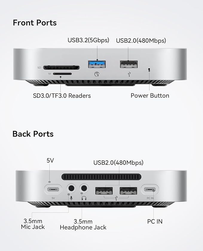 ORICO MiniMate SE Mac mini M4 512GB Storage & Docking Station, External SATA - Image 2
