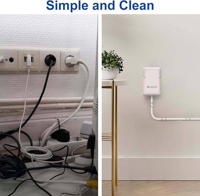6FT Ultra-Thin Flat Plug Power Strip - Image 8