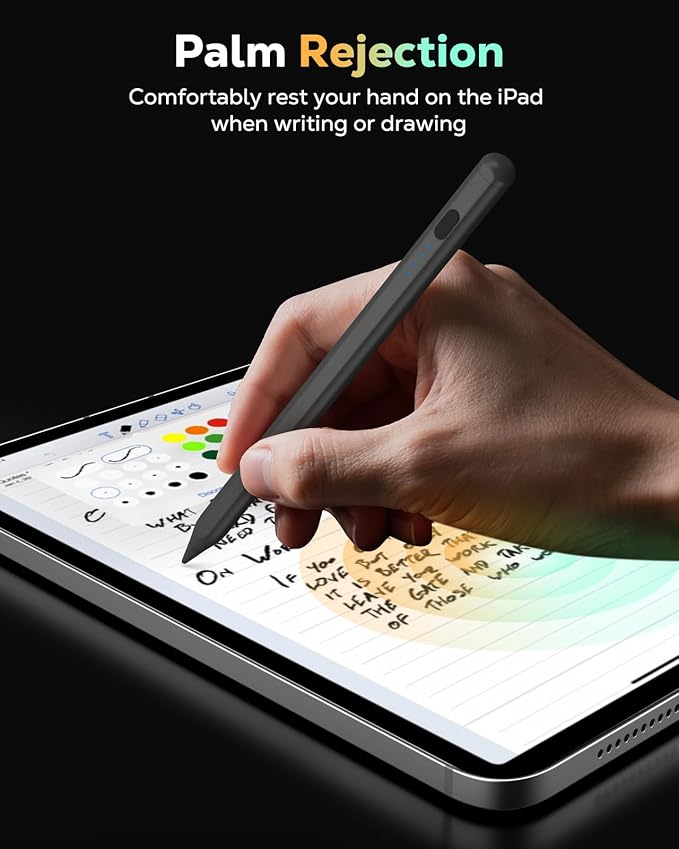 MoKo Pencil for iPad 11th 10th Gen, Stylus Pen for 2018-2025 Apple iPad - Image 4