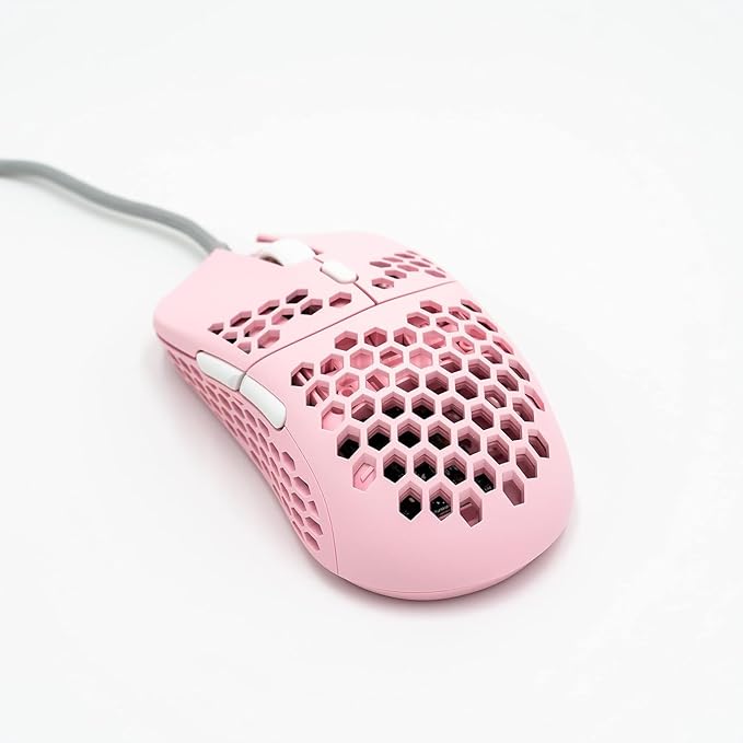 Gwolves Hati HTS Lightweight Honeycomb Wired Gaming Mouse, 3389 Sensor - Image 4