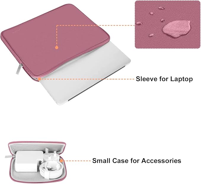 MOSISO Laptop Case 13 inch, 13 inch Laptop Sleeve Bag Compatible - Image 2