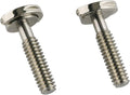 E-outstanding D Ring Hinged Screw 2PCS 1/4-20 Thread D-Ring Stainless Steel by E-outstanding