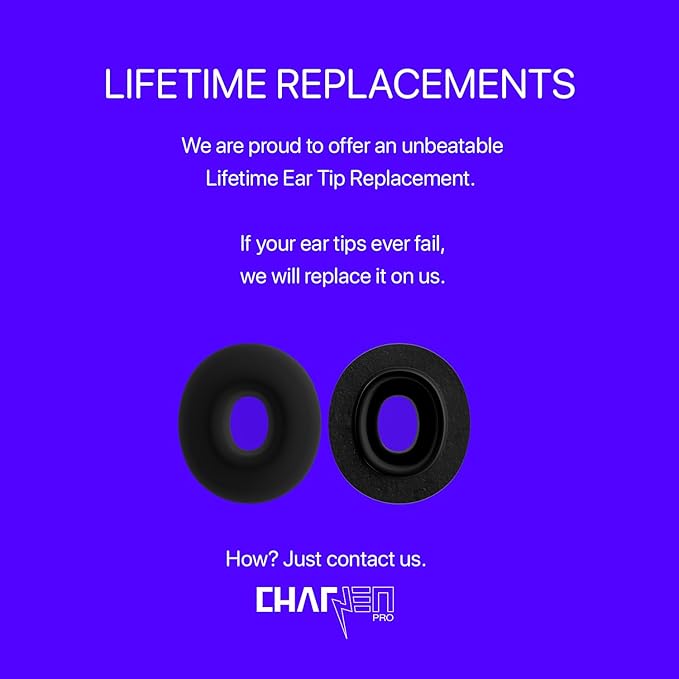 Patented AirFoams Pro Ultra V5.0 Memory Foam Ear Tips - Image 2