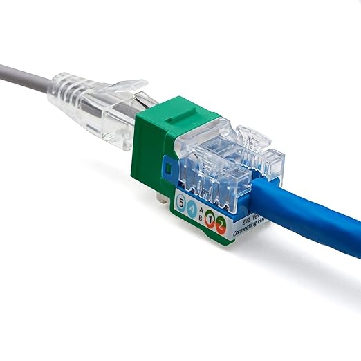 trueCABLE Cat6A Keystone Jack, Unshielded, 90 Degree Punch-Down, UL Listed - Image 7