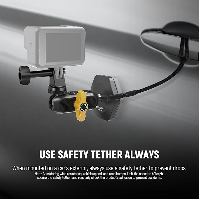 Neewer Magnetic Action Camera Car Mount Kit - Image 4
