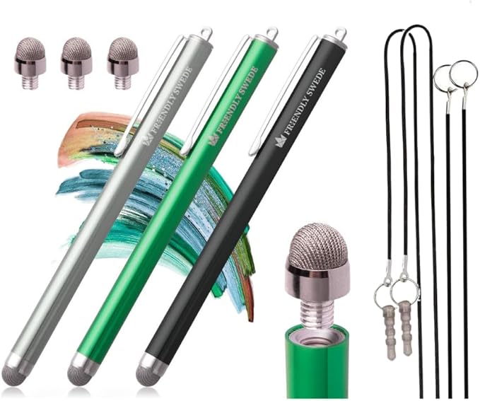 The Friendly Swede Mesh Tip Stylus Pen by TheFriendlySwede